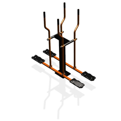 Уличный тренажер  "Лыжи двойные"   УТ210 в Иркутске