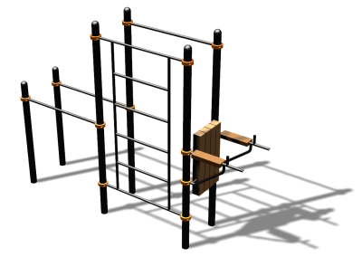 Спортивный комплекс воркаут ВС-137 в Иркутске