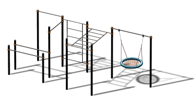 Спортивный комплекс воркаут ВС-105 в Иркутске