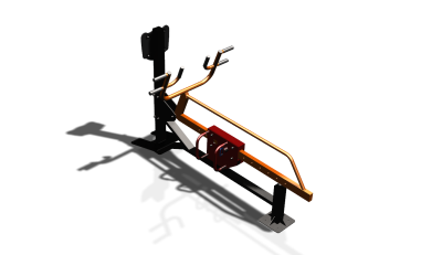 Силовой уличный тренажер  "Гребная тяга"  УТ414 в Иркутске