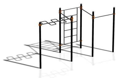 Спортивный комплекс воркаут ВС-138 в Иркутске