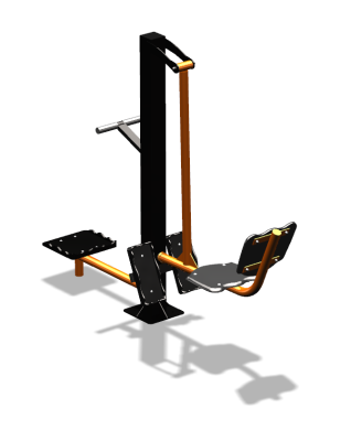 Уличный тренажер "Жим ногами Твистер" УТ305 в Иркутске