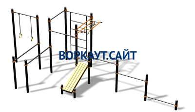 Спортивный комплекс воркаут ВС-95 в Иркутске