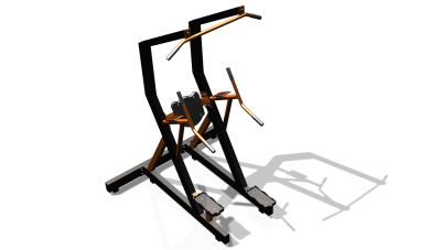 Силовой уличный тренажер  "Комбинированный станок"  УТ416 в Иркутске