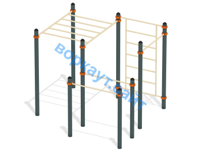 Спортивный комплекс воркаут ВС-48 в Иркутске