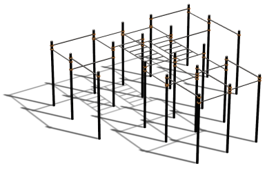 Спортивный комплекс воркаут ВС-136 в Иркутске