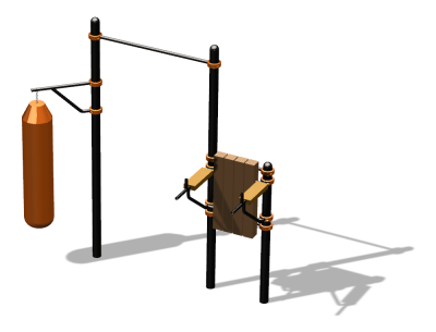 Спортивный комплекс воркаут ВС-148 в Иркутске