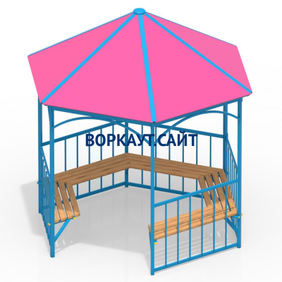 Беседка с лавками МАФ 4120 в Иркутске