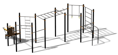 Спортивный комплекс воркаут ВС-86 в Иркутске