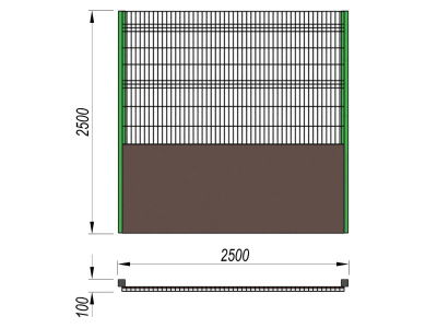 Ограждение хоккейной коробки МАФ 5202 в Иркутске