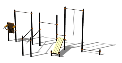 Спортивный комплекс воркаут ВС-90 в Иркутске