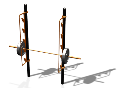 Спортивный комплекс воркаут ВС-84 в Иркутске