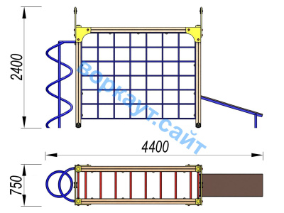 Детский спортивный комплекс Юниор ДСК 3105 в Иркутске