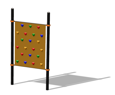 Воркаут стена для лазания ВС-35 в Иркутске