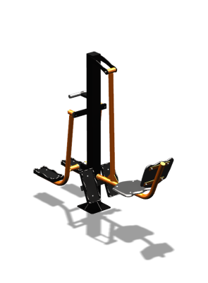 Уличный тренажер "Жим ногами Шпагат" УТ315 в Иркутске