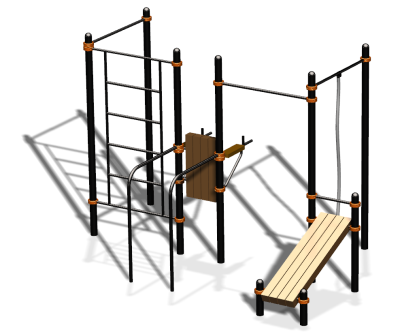 Спортивный комплекс воркаут ВС-145 в Иркутске