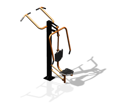 Уличный тренажер "Жим от груди Турник" УТ341 в Иркутске
