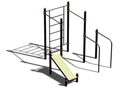 Спортивный комплекс воркаут ВС-123 в Иркутске