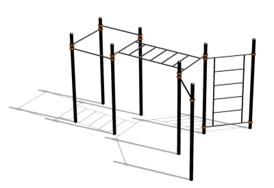 Спортивный комплекс воркаут ВС-117 в Иркутске